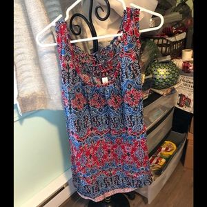 No Boundaries Colorful Tank Top 4X